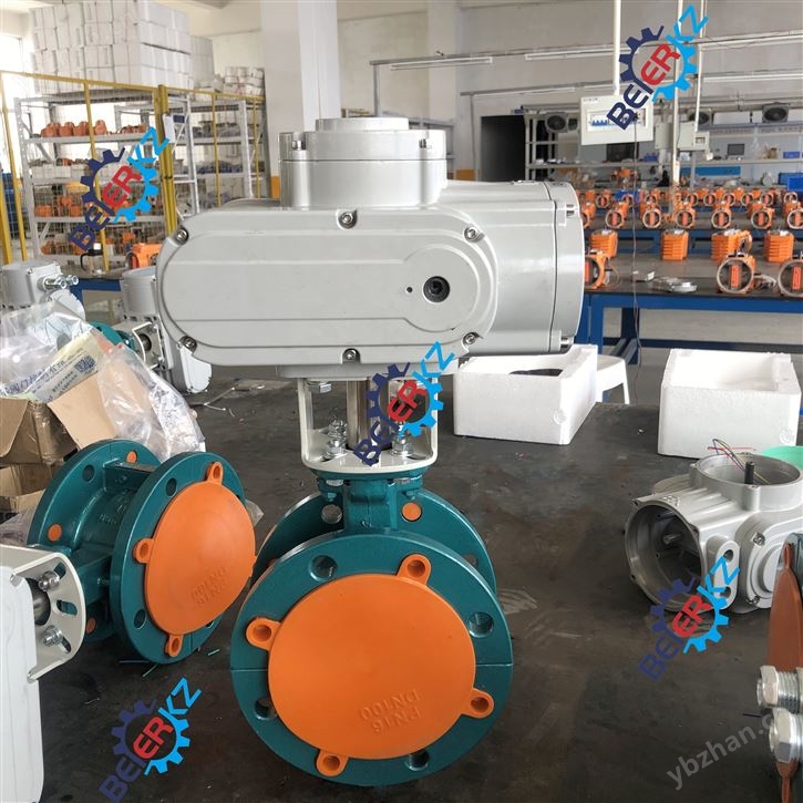 衬氟电动蝶阀 防腐蚀