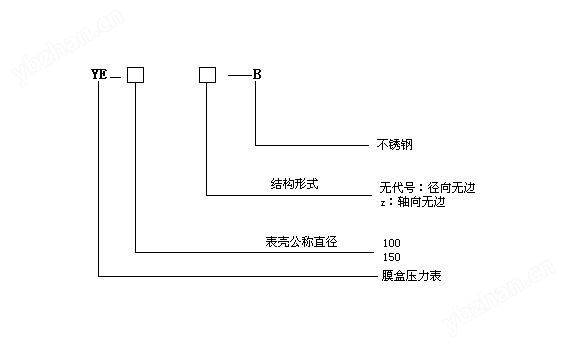 YE膜盒壓力表