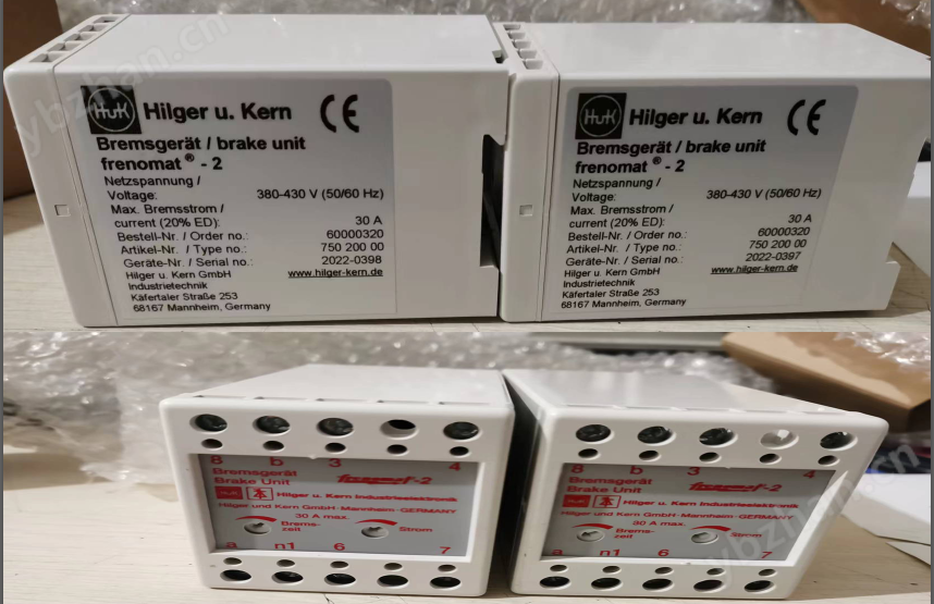 Hilger u.Kern制動單元Hilger  frenomat-2 30A/380-430V（50/60Hz）