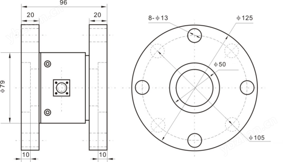 XJN-3扭矩传感器(图2)